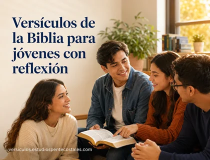 Versículos de la Biblia para jóvenes con reflexión