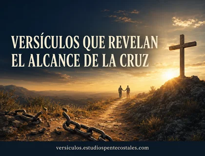 Versículos que revelan el alcance de la cruz