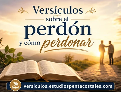 Versículos sobre el perdón y cómo perdonar