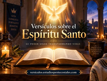Versículos sobre el Espíritu Santo